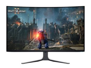 Dell Alienware 32 4K QD-OLED Curved Gaming Monitor AW3225QF (210-BLLV)