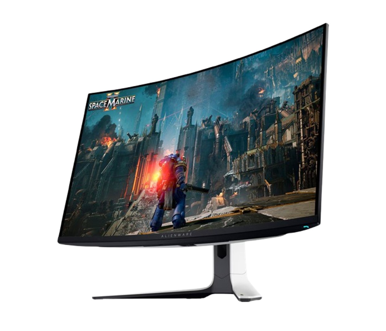 Dell Alienware 32 4K QD-OLED Curved Gaming Monitor AW3225QF (210-BLLV) - Görsel 2