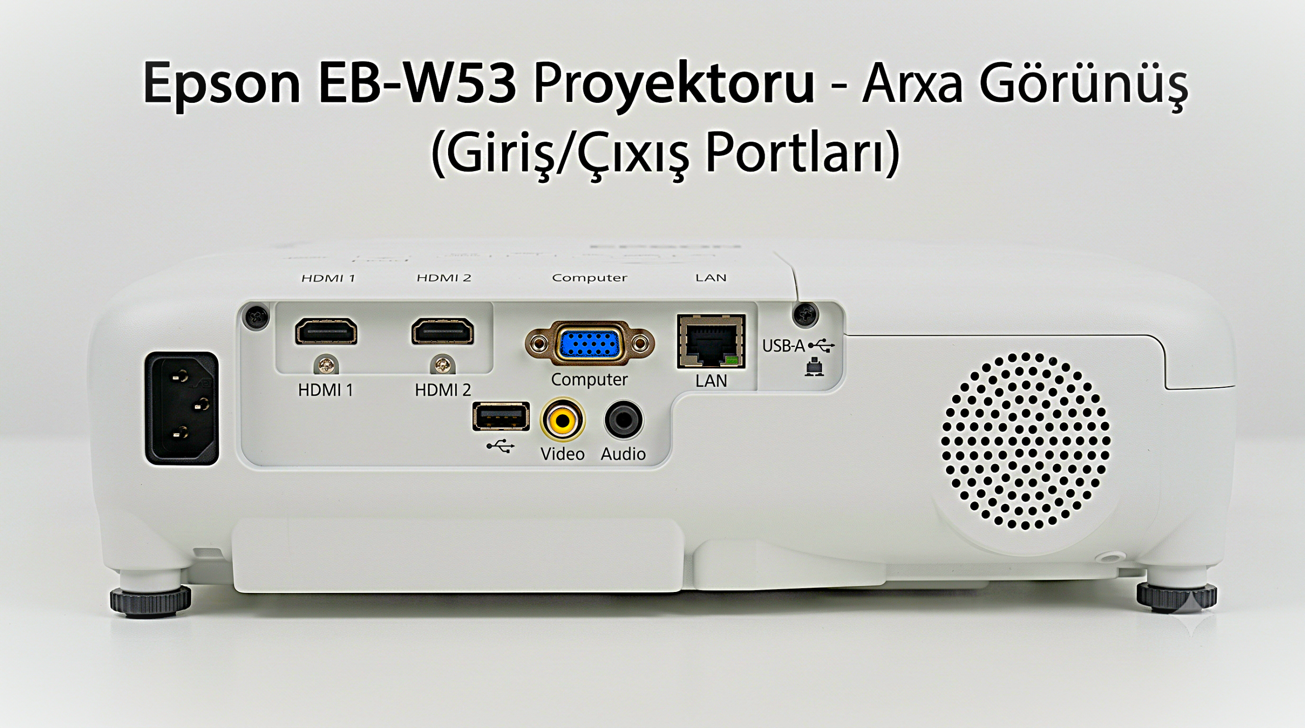 Proyektor Epson EB-W53 (V11HB57042) - Görsel 2