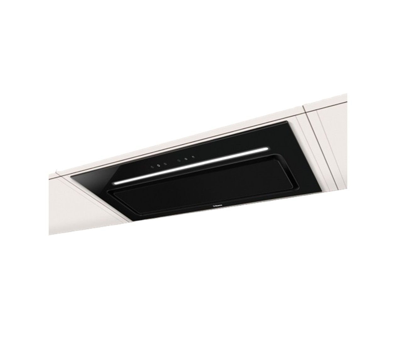 Aspirator Hood Hansa integrated, 55cm, 500m3h, black (OMP6555BGH)