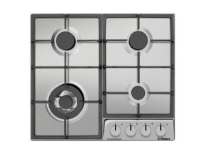 Hob Hansa gas, 59cm, cast-iron, inox (BHGI63170)