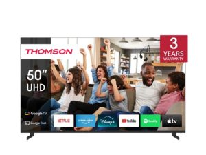 TV 50" Thomson LED 4K 60Hz Smart Google TV Black (50UG4S14)