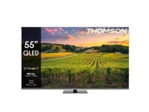 TV 55" Thomson QLED 4K 60Hz Smart Google TV Black (55QG5C14)