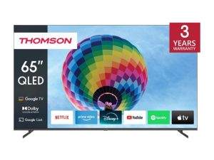 TV 65" Thomson QLED 4K 60Hz Smart Google TV Black (65QG4S14)