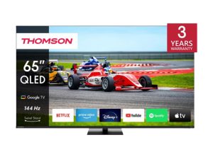 TV 65" Thomson QLED Pro 4K 144Hz Smart Google TV Black (65QG7C14)